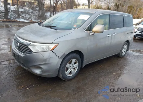 2013 Nissan Quest Sv из США, поврежденный, VIN JN8AE2KP8D9068273